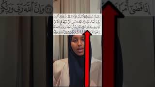 SOMALI HAFIZ GIRL RECITING SURAH MARYAM IN SOOTHING VOICE #muhammad #muftimenk #hajj #ruqyah #somali