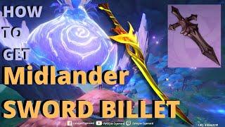 Quick Guide | Midlander SWORD BILLET for Sapwood Blade | How To Get.