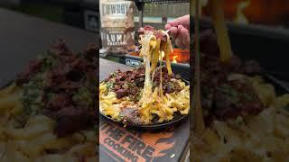 Chimichurri Steak Cheese Fries  Over The Fire Cooking by Derek Wolf