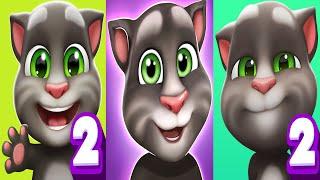 My Talking Tom2 vs My Talking Tom vs My Talking Tom2 | Watch the Best Virtual Pet Experience Ep4057