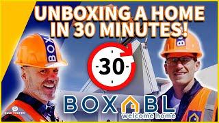 Live Unboxing of Boxabl Casita Folding Home Elon Musk Lives In on Dave Cooper LIVE