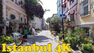 Istanbul Turkey Walking tour [4K] Sultanahmet-Laleli-Taksim-Galata Bridge