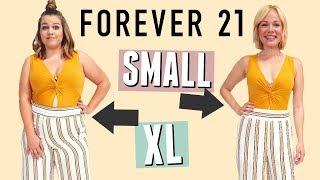 Size 4 & Size 12 Try on the Same Outfits from Forever 21!