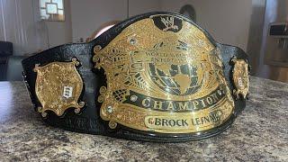 Real J-Mar WWE Undisputed V2 Championship belt