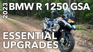 BMW R 1250 GS Adventure Essential Upgrades