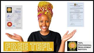 Free TEFL Certificate | Teaching English Online