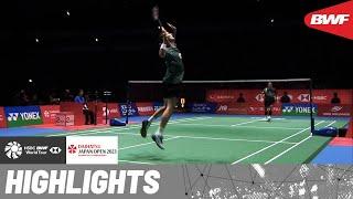 World and Olympic champion Viktor Axelsen rivals Jonatan Christie