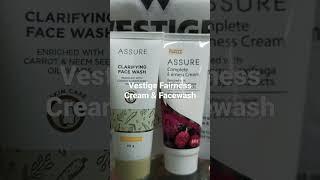 Vestige  Fairness Cream & Facewash Under 350/-#vestige#shorts