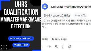 UHRS Qualification - MMWatermarkImageDetection