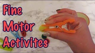 Fine Motor Activites