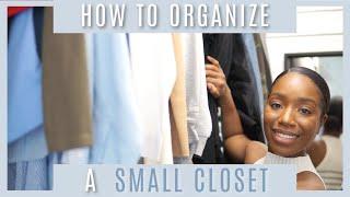 How to Organize a SMALL CLOSET | Judi the Organizer