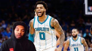 MILES BRIDGES TOP 10? HORNETS VS MAGIC REACTION| NBA FULL GAME HIGHLIGHTS