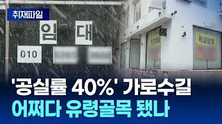 '공실률 40%' 가로수길…'유령골목'된 이유는 (홍경표 연합인포맥스 기자)ㅣ 경제온 취재파일