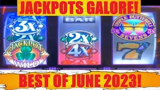 JACKPOTS! HANDPAYS! BIG WINS! JUST THE HITS! BEST OF JUNE 2023!