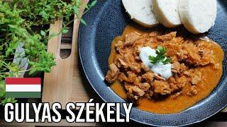 PORK GOULASH WITH SAUERKRAUT│Gulyas Szekely