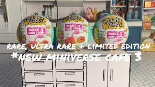 *Unboxing/Process video NEW MiniVerse Cafe 3 Rares! ️