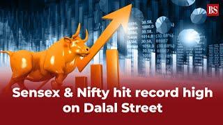 Sensex & Nifty hit record high on Dalal Street | Sensex | Nifty50 | Bank Nifty | Share Bazar