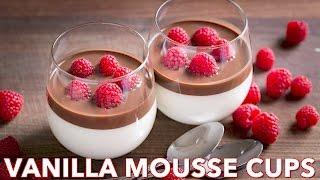 Dessert: Easy Vanilla Mousse Cups (Ptichye Moloko)- Natasha's Kitchen