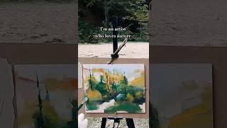 Plein Air Painting in the Wild: Nature s Canvas | Life of an Artist  #painting #natureinspired #art