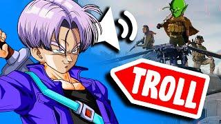 TRUNKS Sings & TROLLS in WARZONE!