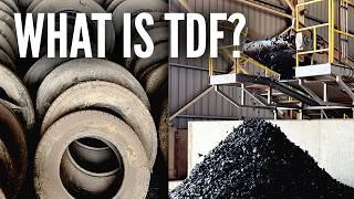 How This Shredder Turns Waste Tires Into Fuel for Cement Production