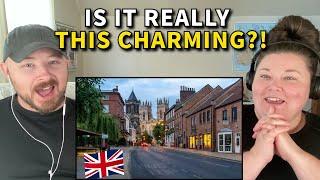 Americans React: What Makes York, England So Special | Stunning 