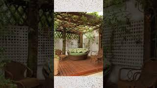 ¿⁣Qué es una pérgola? Diseño y decoración de terrazas y patios. #arquitectura #shorts