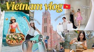 Vietnam vlog  Explore Ho Chi Minh, must eats, best shopping place, chill at Quy Nhon ️