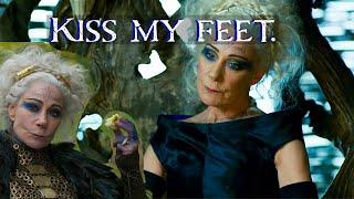 Queen Antedia: Kiss my Feet. You're late.