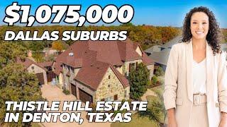 Luxury Custom Home Tour | DALLAS SUBURBS | Denton, Texas