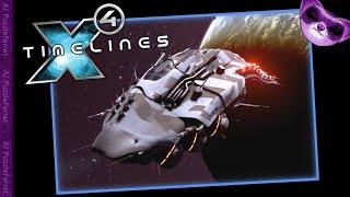 Grabbing our first Xenon ship! - X4 Timelines Ep33