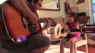 3 Year Olds First Successful Jam Session!