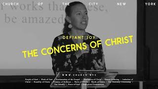 Defiant Joy: The Concerns of Christ - Suzy Silk