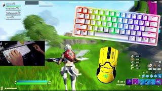 Razer Huntsman Mini ASMR ChillSatisfying GameplaySatisfying Keyboard Fortnite 240 FPS Smooth 4K