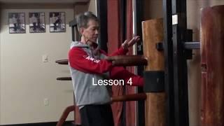 Wing Chun Wooden Dummy Lesson 4 by Sam Chan