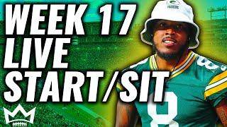 LIVE Week 17 Start/Sit Fantasy Football Advice Q&A | Fantasy Football 2024