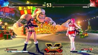 Street Fighter V CE Poison vs Chun Li PC Mod #4