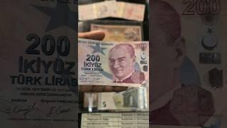 200 Turkish Lira #currency #collection #shorts