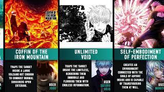 Every Domain Expansion in JUJUTSU KAISEN | PopuAni Technique Listings #001