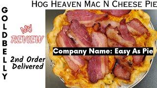 GOLDBELLY - Hog Heaven Mac n Cheese PIE - My Review