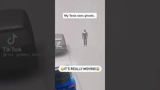 When Tesla Car Sees Ghost Tesla Fail Complication