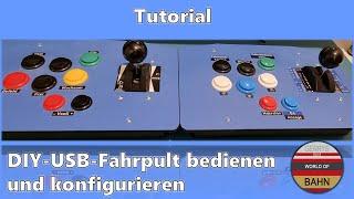 DIY-USB-Fahrpult bedienen und konfigurieren | Zusi 3, TSW 4, U-Bahn Berlin in Trainz 2009