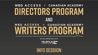 2023 WBD Access x Canadian Academy Programs Information Session