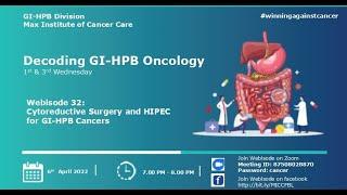 Cytoreductive Surgery and HIPEC for GI-HPB Cancers