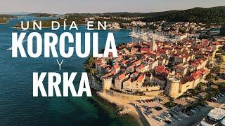 VISITING KORCULA ISLAND CROATIA  Taxi boat  tour Korcula