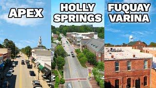 Apex VS Holly Springs VS Fuquay-Varina NC: Suburbs Near Raleigh