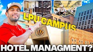 Hotel Management Department at Lovely Professional University ‍? Hotel Management at LPU?