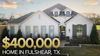 Let's see what a $400,000 Home in Fulshear TX looks like! | Highland Homes New Home Tour