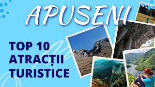 TOP 10 - Cele mai frumoase Atracții Turistice din Apuseni