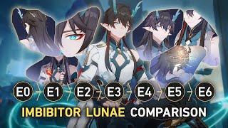 Imbibitor Lunae Eidolons E0-E6 Comparison! How Far Should You Go?  [Honkai Star Rail]